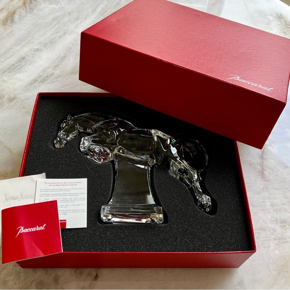 BACCARAT Cheval Jumping Horse Racing Derby Home Decor  #0NN04 Made in France - Picture 1 of 12
